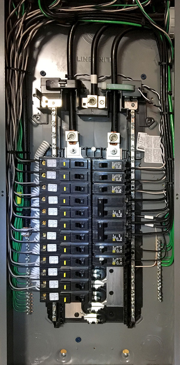 Electrical panel service upgrade by Nitro Electric in Flagstaff AZ